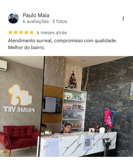 Avaliação 5 estrelas